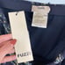 NWT Fuzzi Tulle Stretch BodyCon Paisley Print Trumpet Skirt XL