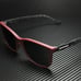 Emporio Armani Men's Matte Bordeaux and Grey 54mm Sunglasses!