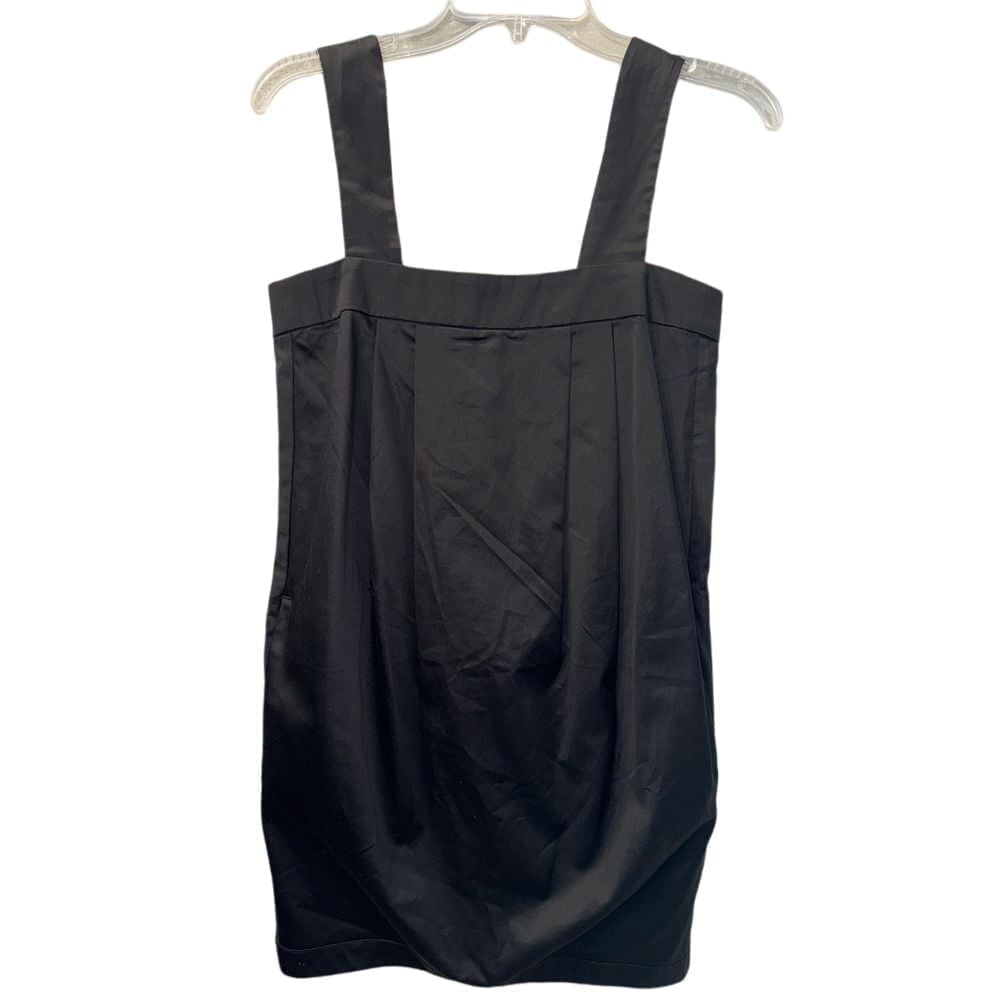 Women's French Connection Tube Black Cotton pocket dress size 4