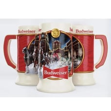 2020 Clydesdale Holiday Stein - Brewery Lights - 41St Edition - Ceramic Beer Mug