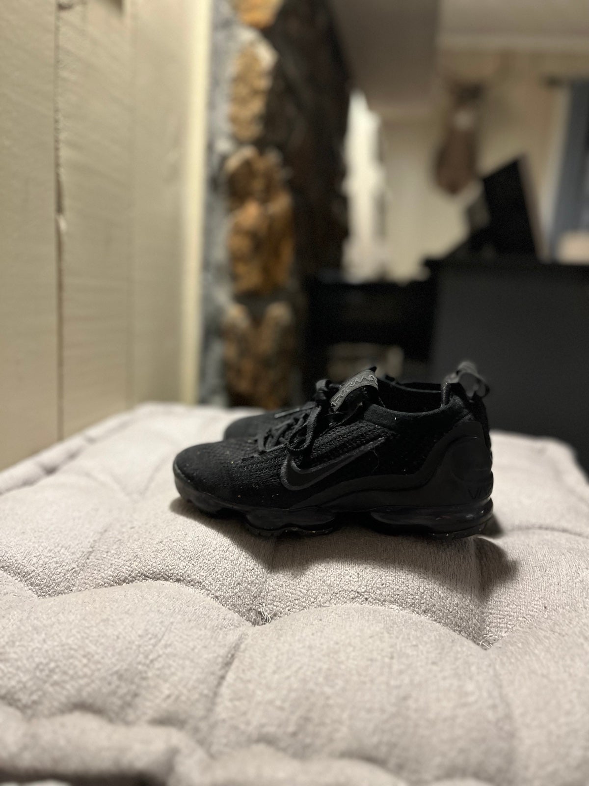 Nike Air VaporMax Flyknit Black/Black-White