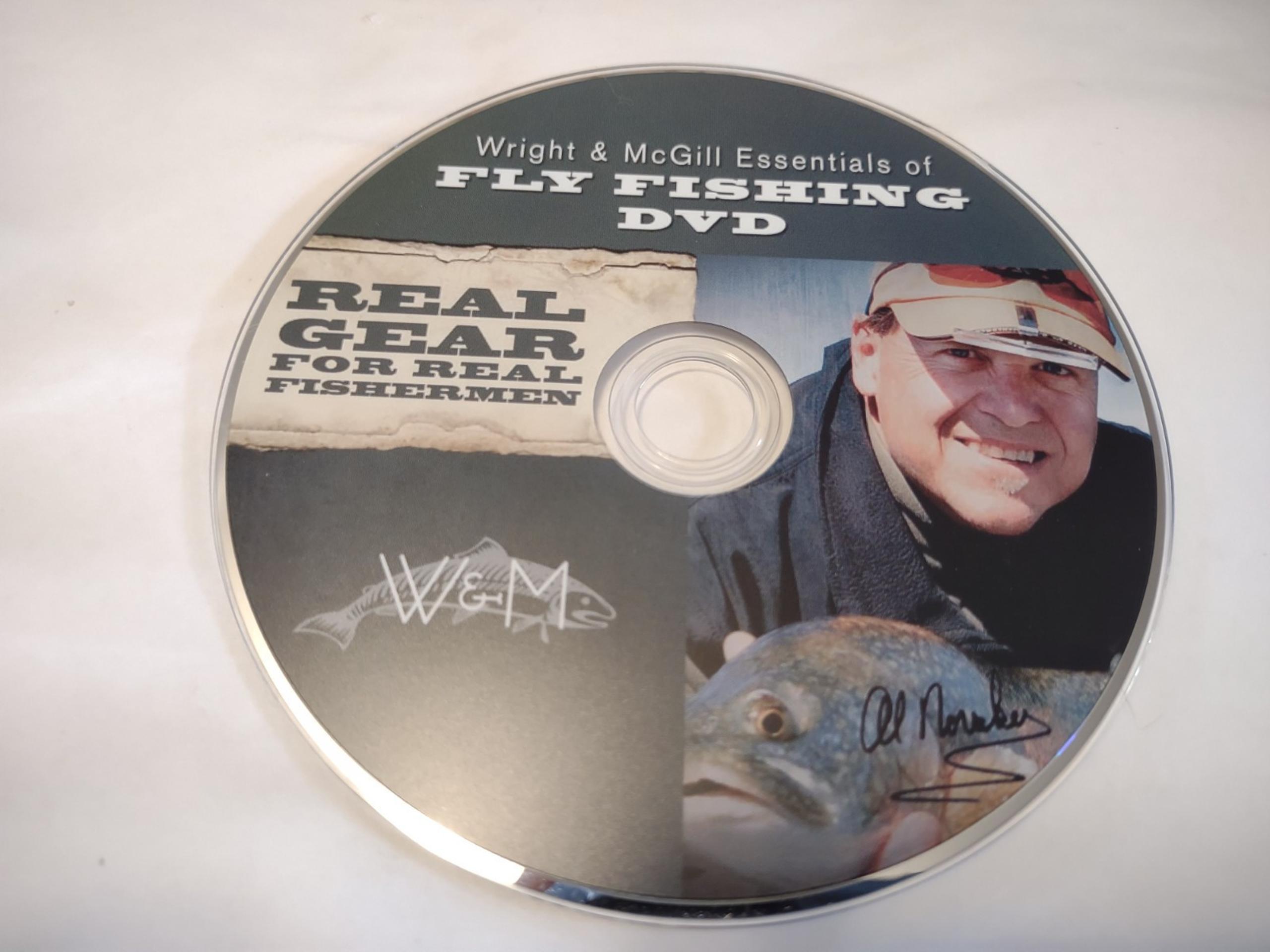 Wright & McGill Essentials of Fly Fishing DVD Real Gear for Real Fisherman W&M