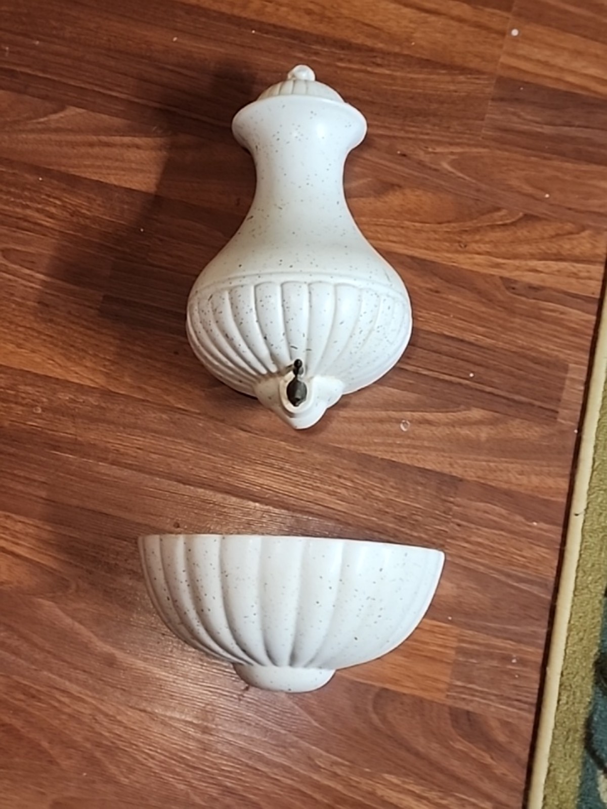 Decorative vintage wall fountain
