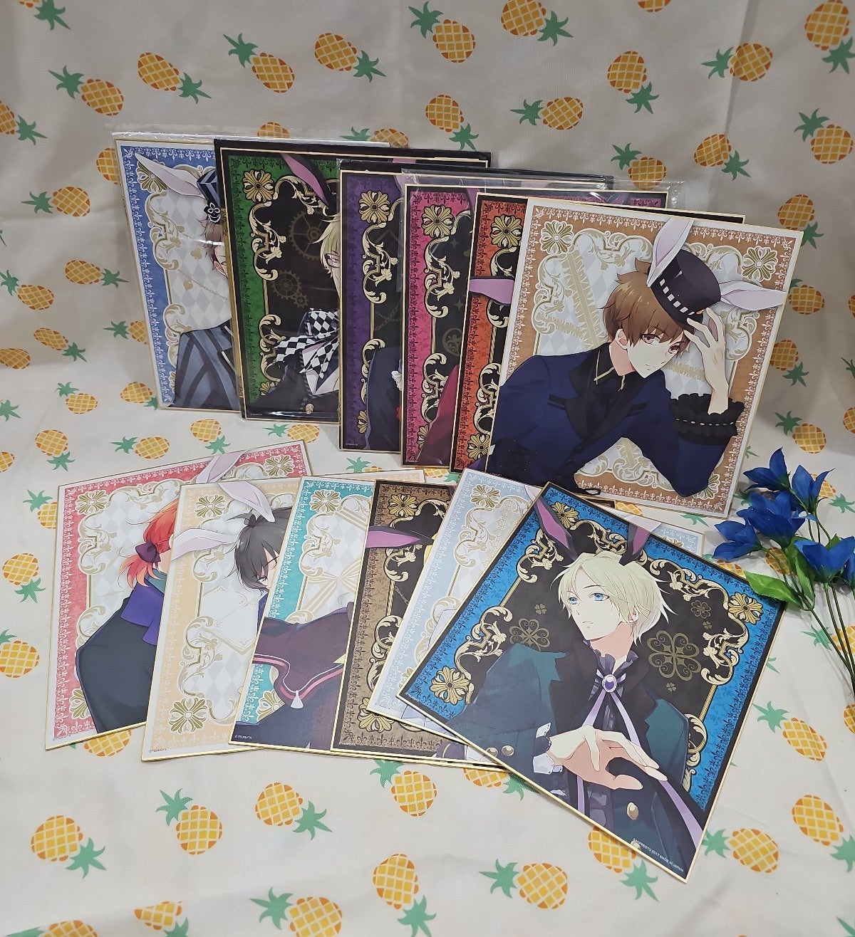 Tsukiuta - Alice in wonderland Shikishi Set