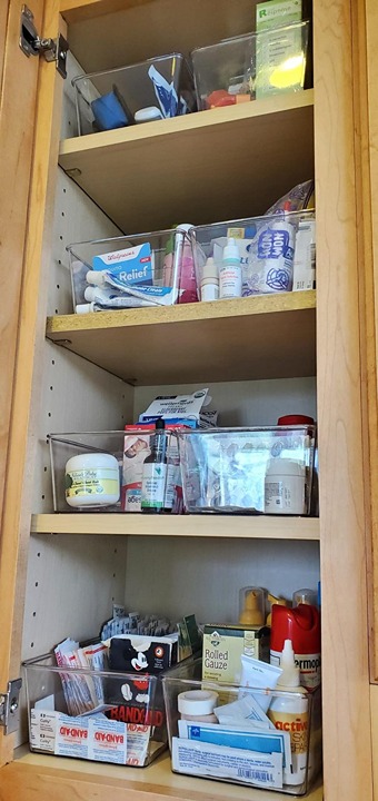 8 Pack Food Storage Organizer Bins, Clear Plastic Bins for Pantry