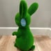 Martha Stewart Easter 2024 Standing Playful Grassy Green Easter Bunny