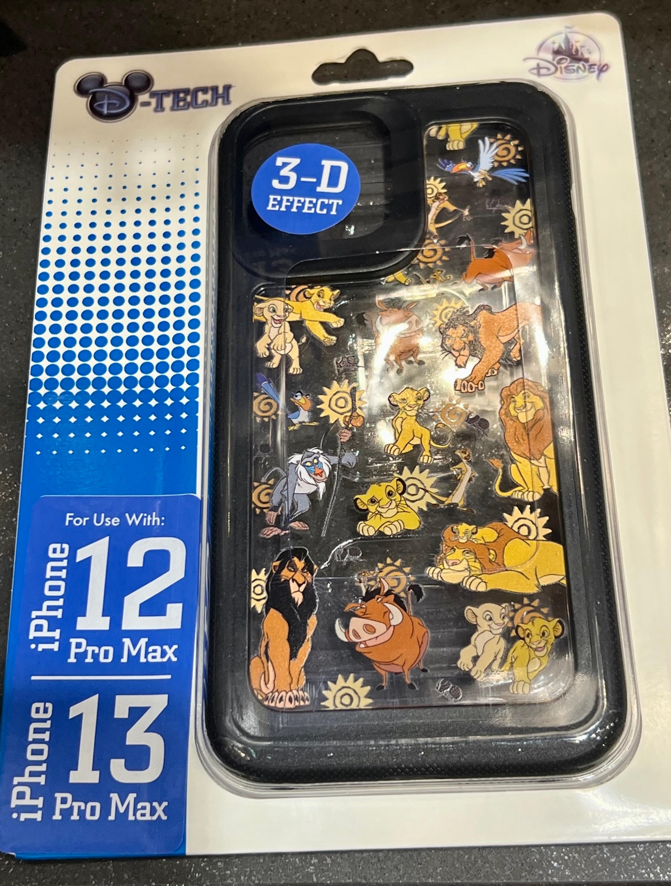 DISNEY PARKS Lion King Character Simba, Timon, Pumbaa IPHONE 12/13 Pro Max CASE