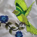 Handmade Embroidered Love Birds Te Quiero His & Hers Pillowcase Set Of 2