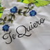 Handmade Embroidered Love Birds Te Quiero His & Hers Pillowcase Set Of 2