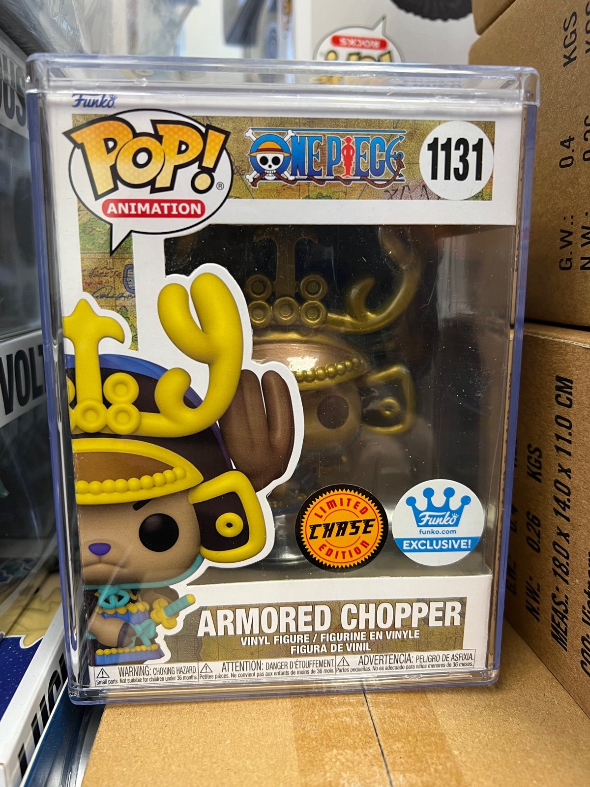 Funko POP CHASE Armored Chopper One Piece shop exclusive