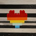 Lego Duplo Creative Birthday Party 10958 Retired Toddler Heart Cake Rainbow