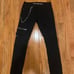 unisex black leather skinny jeans from hot topic