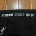unisex black leather skinny jeans from hot topic
