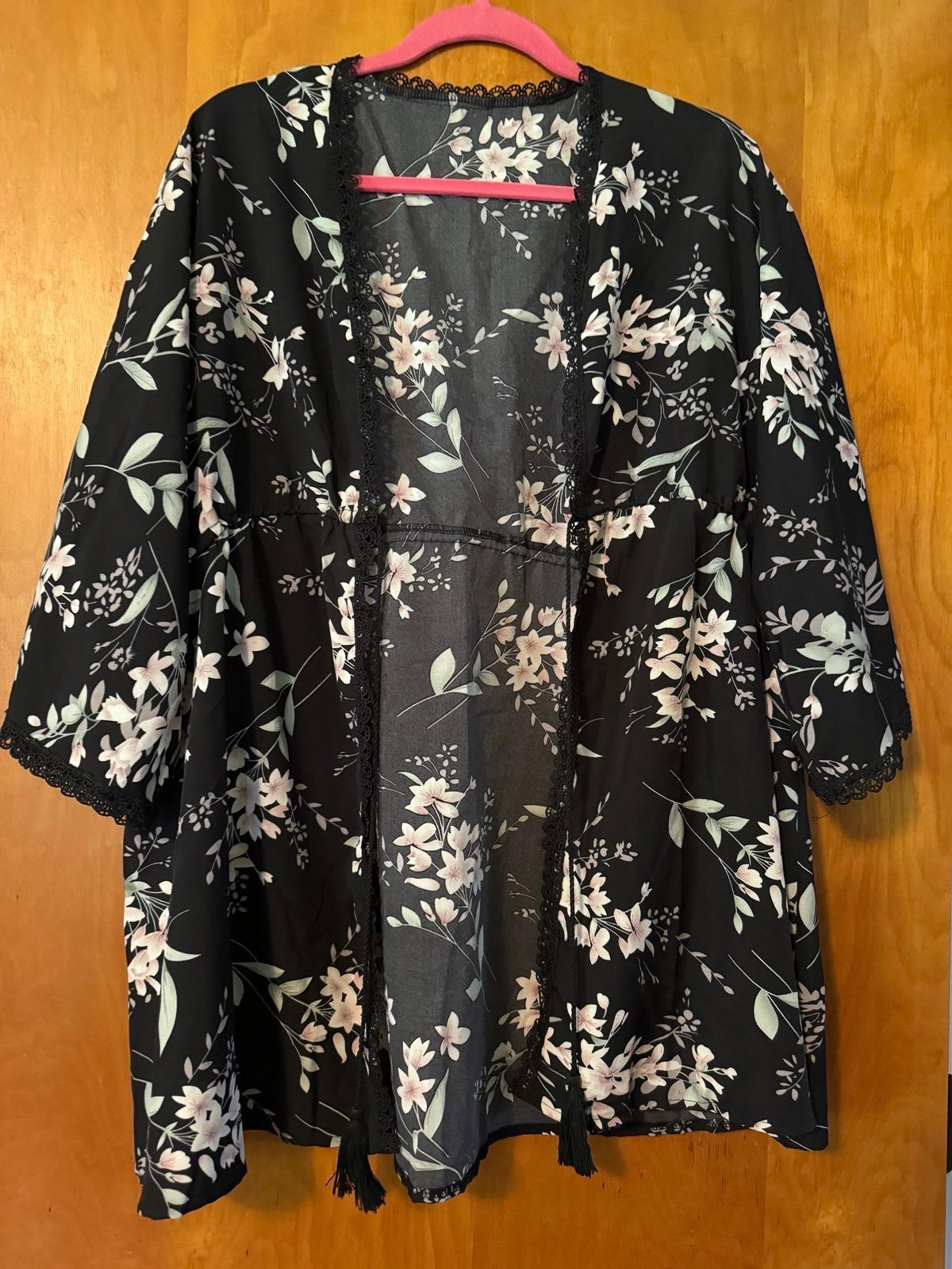 Flowered Kimono