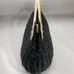 Kate Spade plastic handle clasp basket bag in black