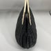 Kate Spade plastic handle clasp basket bag in black