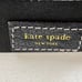 Kate Spade plastic handle clasp basket bag in black