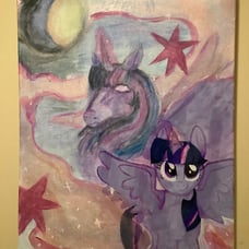My little pony- Twilight Sparkle painting