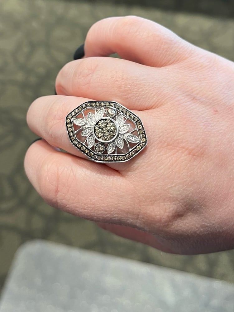 LeVian chocolate diamond ring