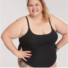 ANDIE SWIM NWT The Amalfi One Piece Swimsuit in Black // XXXL