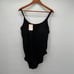 ANDIE SWIM NWT The Amalfi One Piece Swimsuit in Black // XXXL