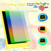 LCD Writing Drawing Tablet 12.5” Doodle Board Pad Toy Colorful Yellow NEW in Box