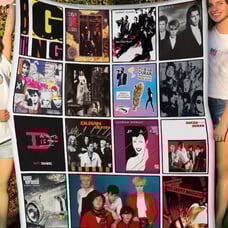 Duran Duran Band Fleece Blanket 40x30