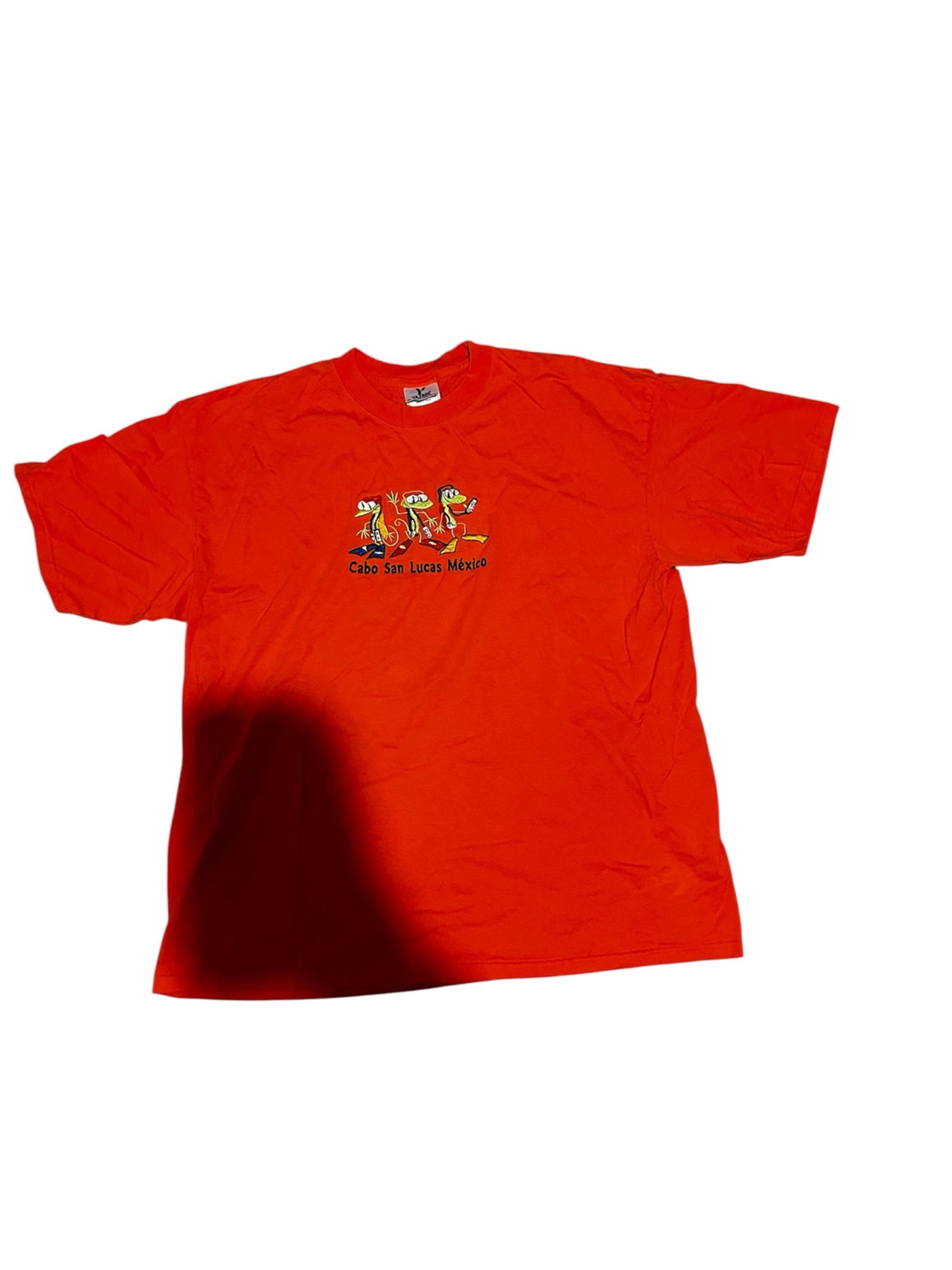 Vintage Orange Cabo San Lucas Mexico t-shirt size 2xl