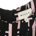 Womens Size 6 Milly Geoprint Crepe Sleeveless Shift Mini Dress Made in USA