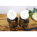 Department 56 Jam Bon Pig Salt & Pepper Shakers Black White 5 Tall Vintage