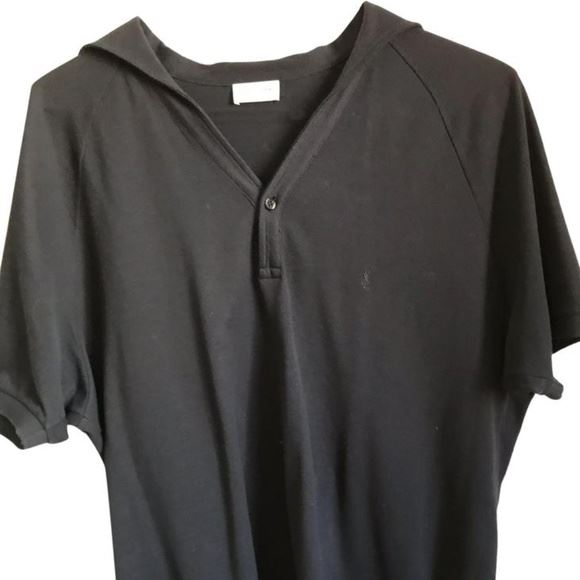 Saint Laurent Black Polo Shirt Medium