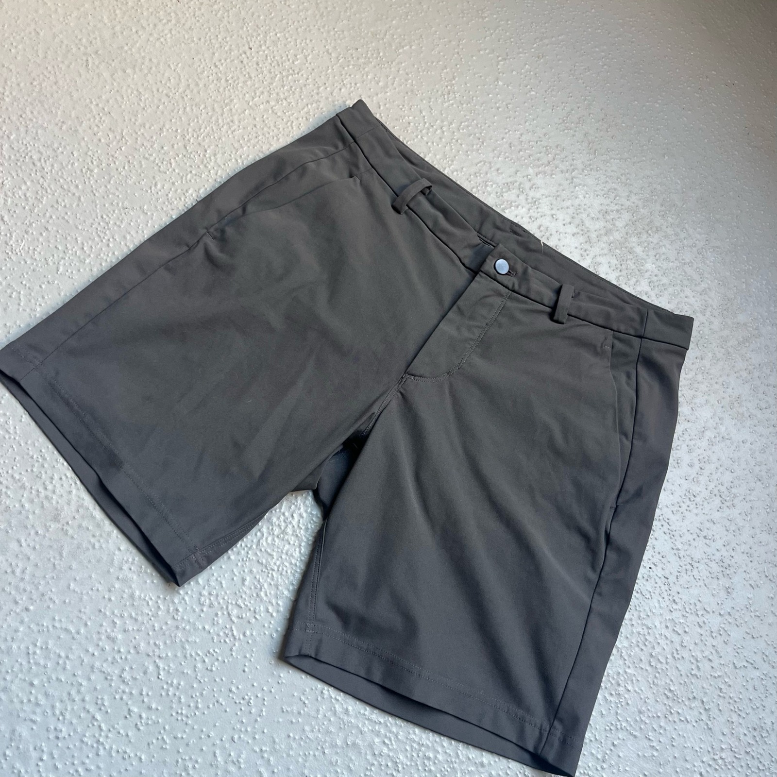 Lululemon ABC Shorts Gray Casual Commuter Golf Walking 34