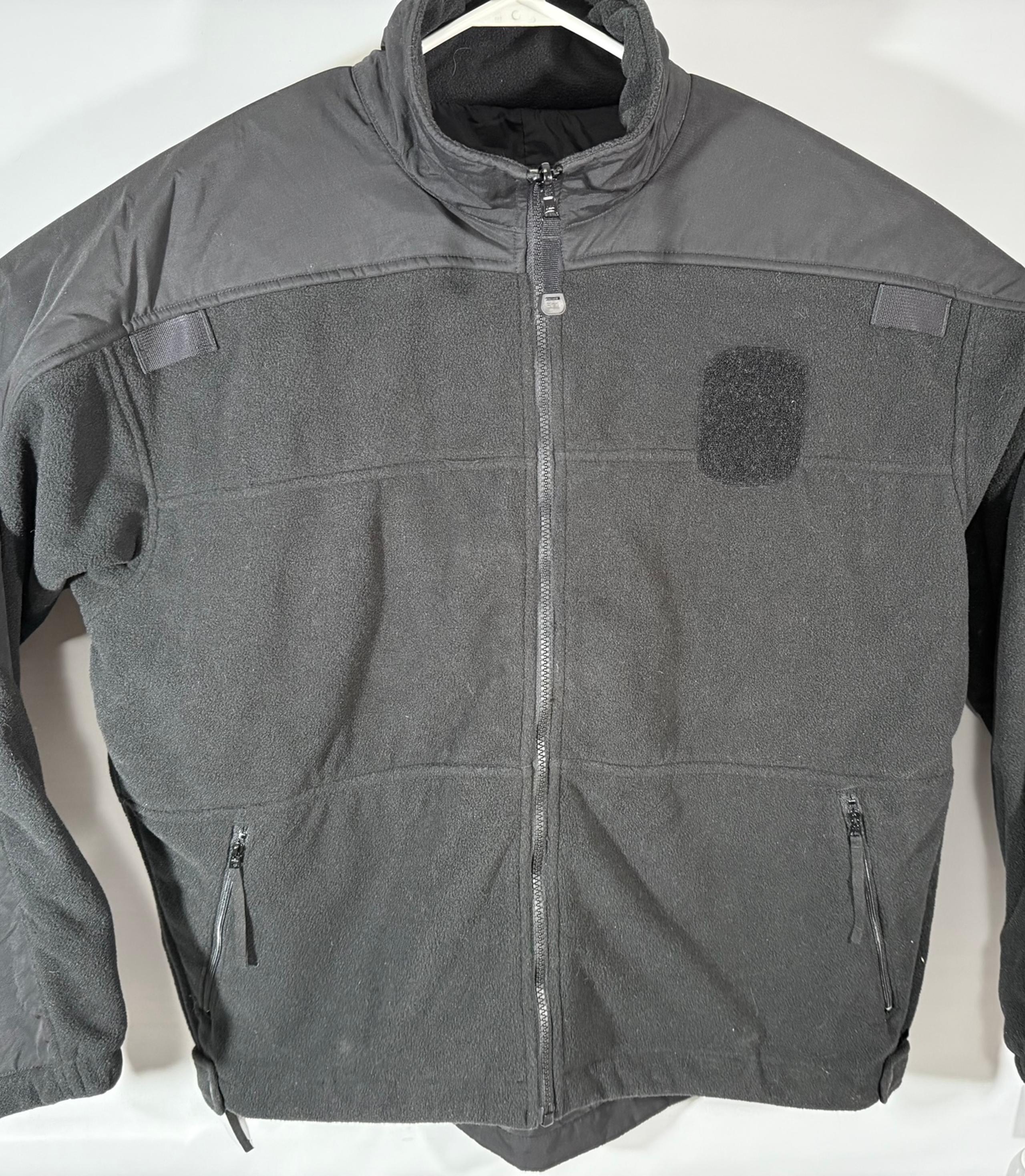 5.11 Tactical Response Jacket Fleece Full Zip ID Panels Uniform Work L