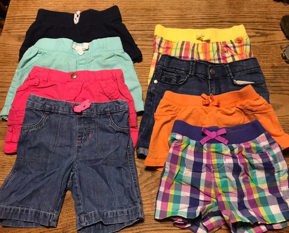 Girls 5T shorts lot