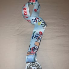 Lanyard 2015 Bike The Big Easy Race Finisher Medal The Big Easy
