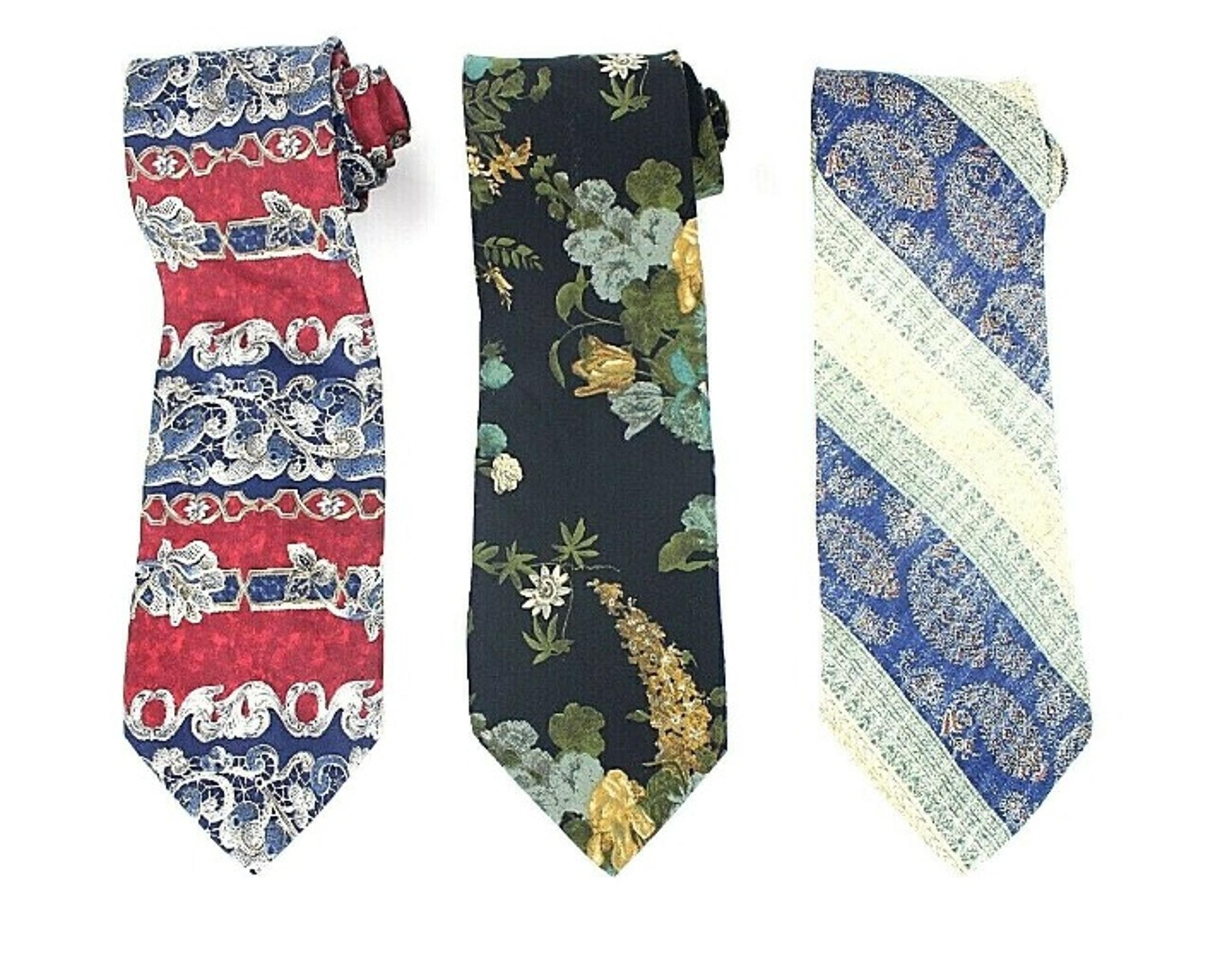 Bill Blass Mens Necktie 3 Designer Ties
