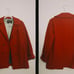 Red peacoat