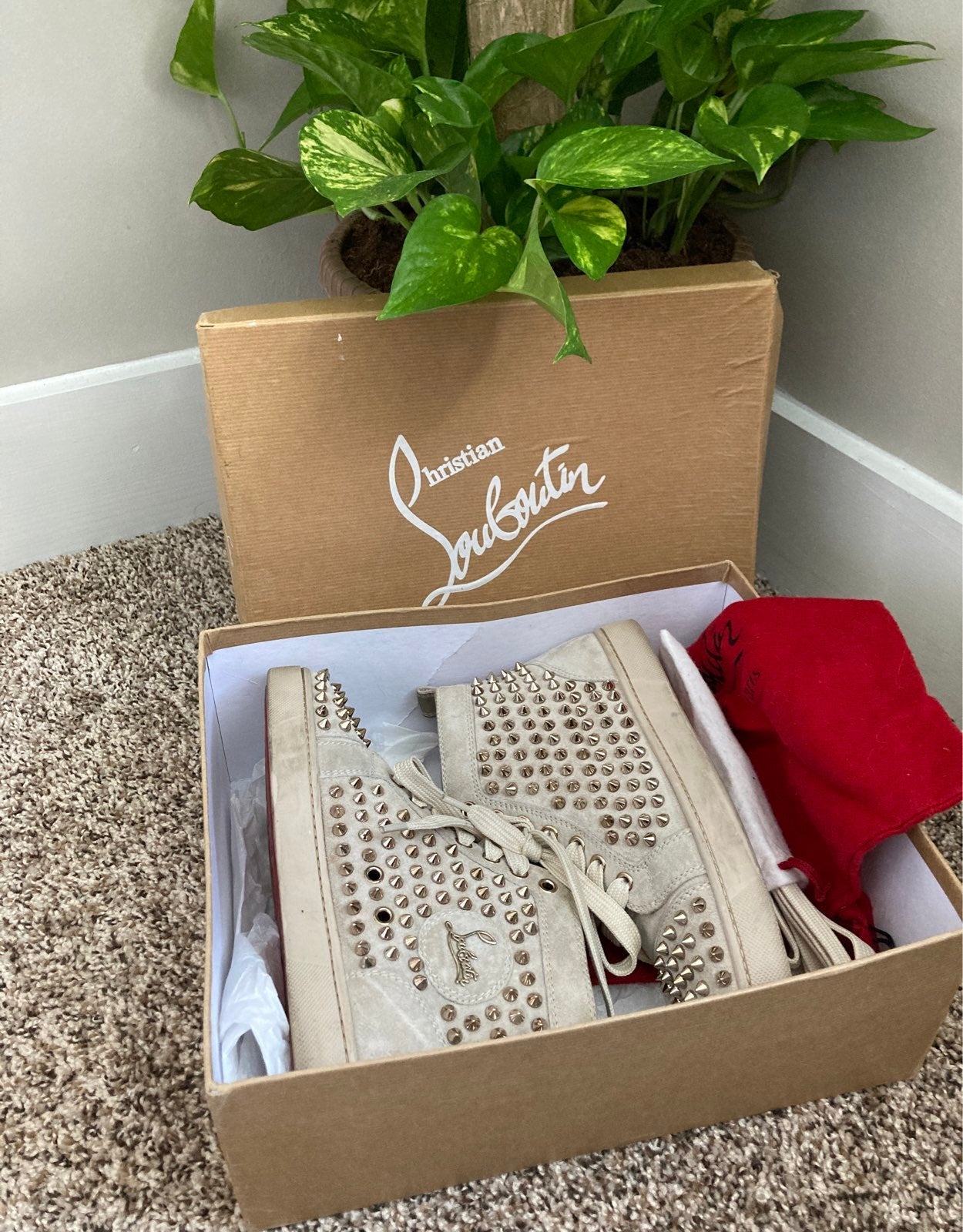 Christian Louboutin Spike Sneakers