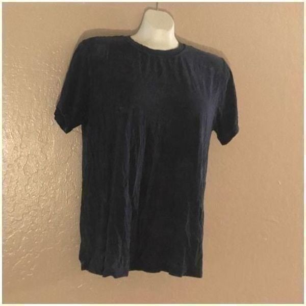 Lululemon Athletica Women's Active T-Shirt Blue Sz 6