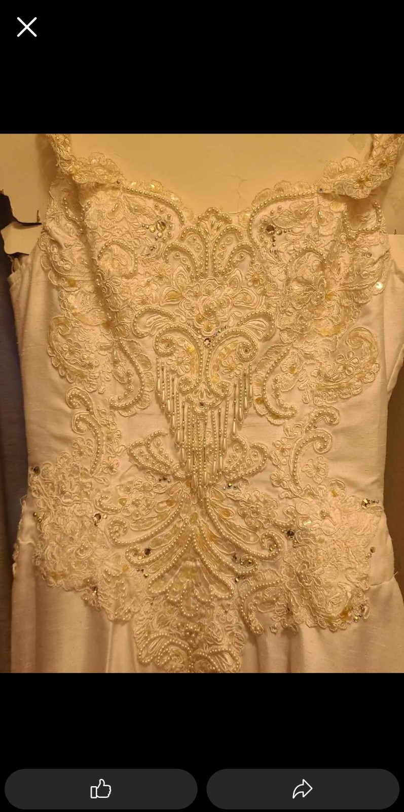 Vintage wedding ball gown