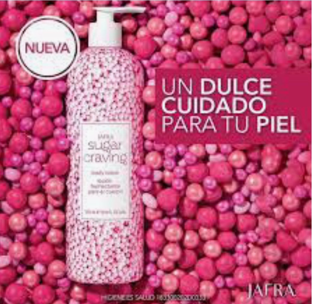 Body Lotion Sugar craving de Jafra