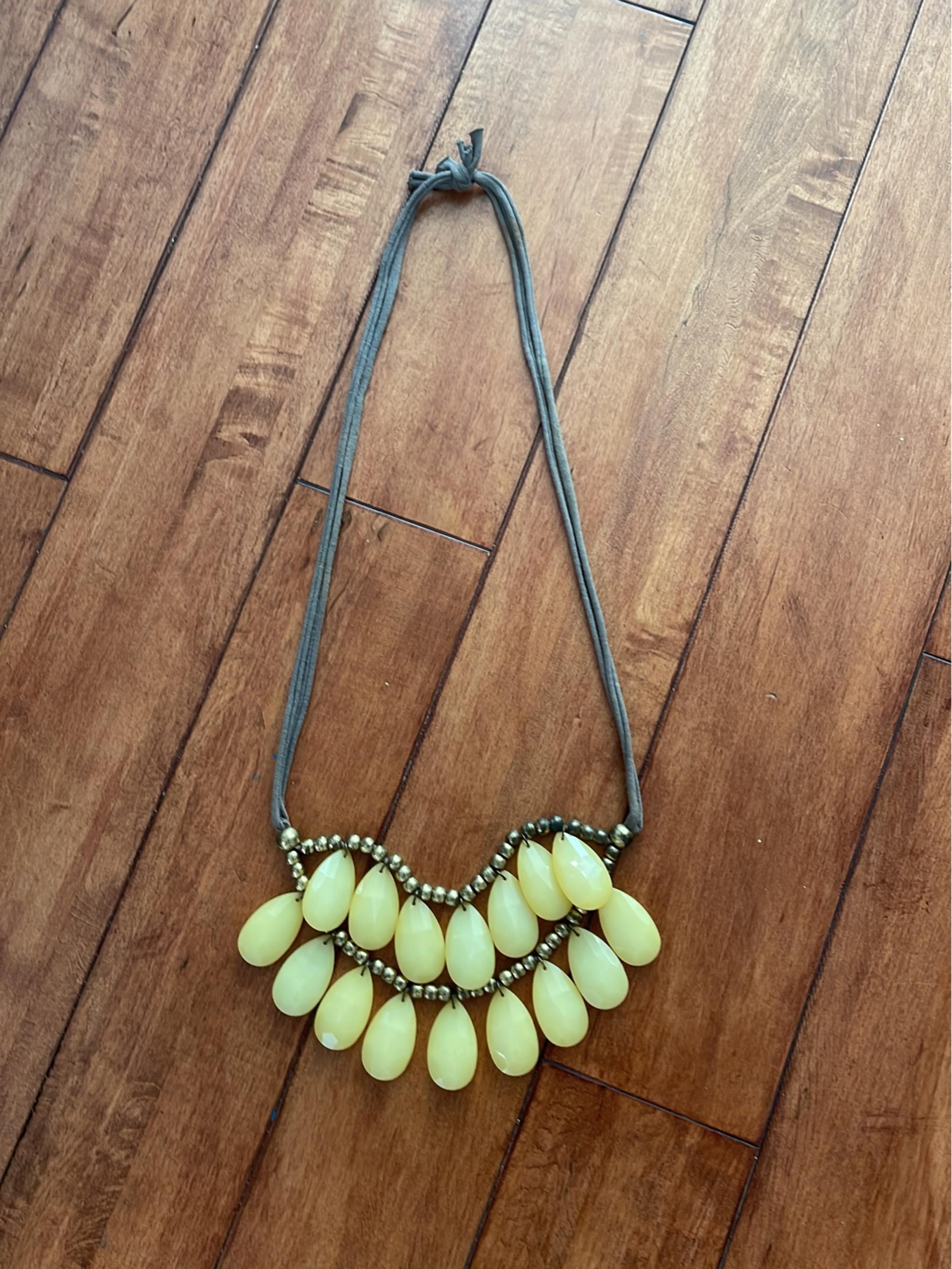 Anthropologie statement Necklace