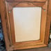 Vintage painting on canvas in thick heavy wood frame