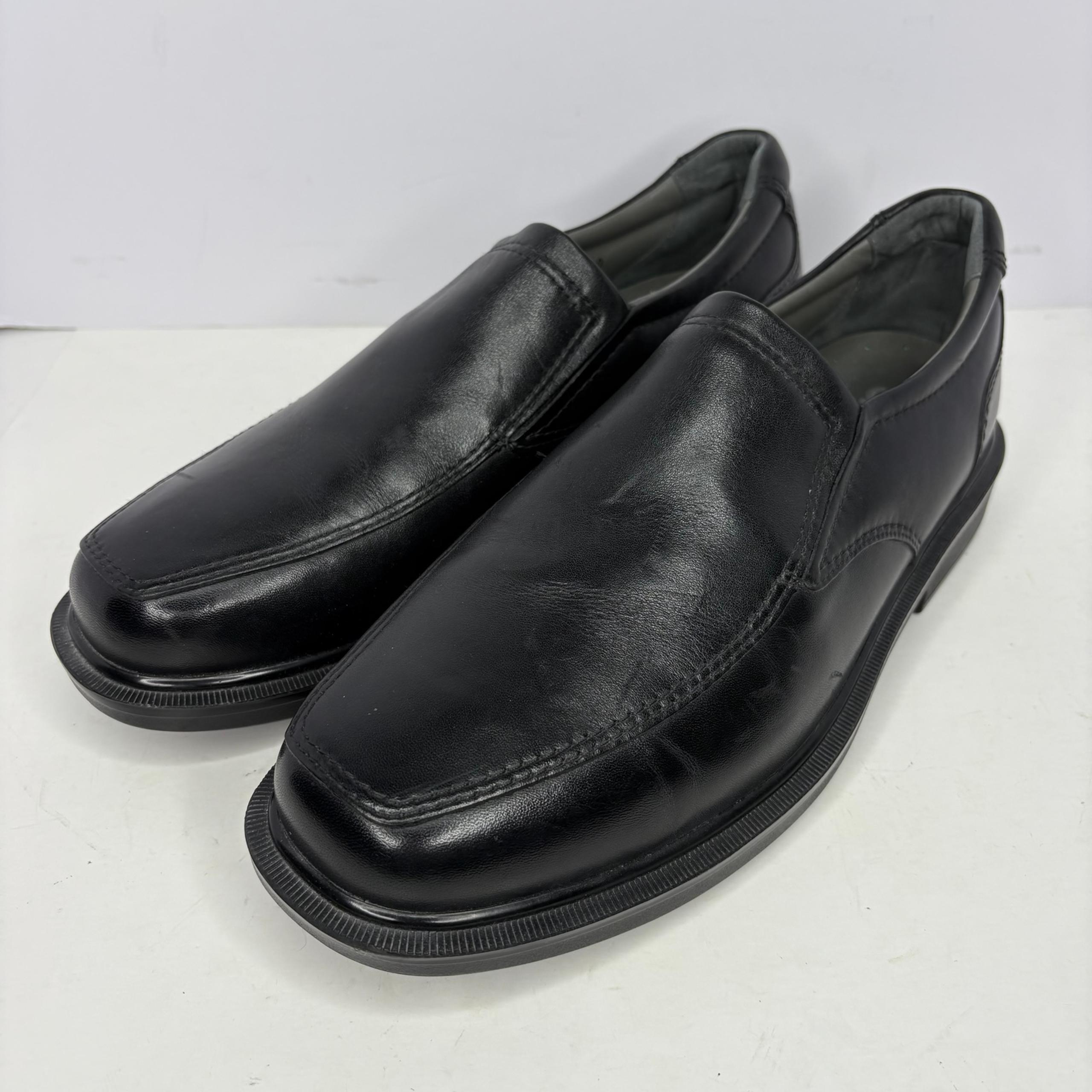SAS Diplomat Loafers Dress Shoes Mens Size 11.5 Black Leather Slip On Comfort