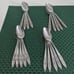 19 Oneida Community Stainless MY ROSE Teaspoons Flatware Silverware Floral MCM