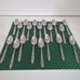 19 Oneida Community Stainless MY ROSE Teaspoons Flatware Silverware Floral MCM