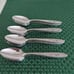 19 Oneida Community Stainless MY ROSE Teaspoons Flatware Silverware Floral MCM