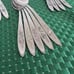 19 Oneida Community Stainless MY ROSE Teaspoons Flatware Silverware Floral MCM