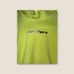Teddy Fresh Cropped Neon Yellow Hoodie Beads Size Large
