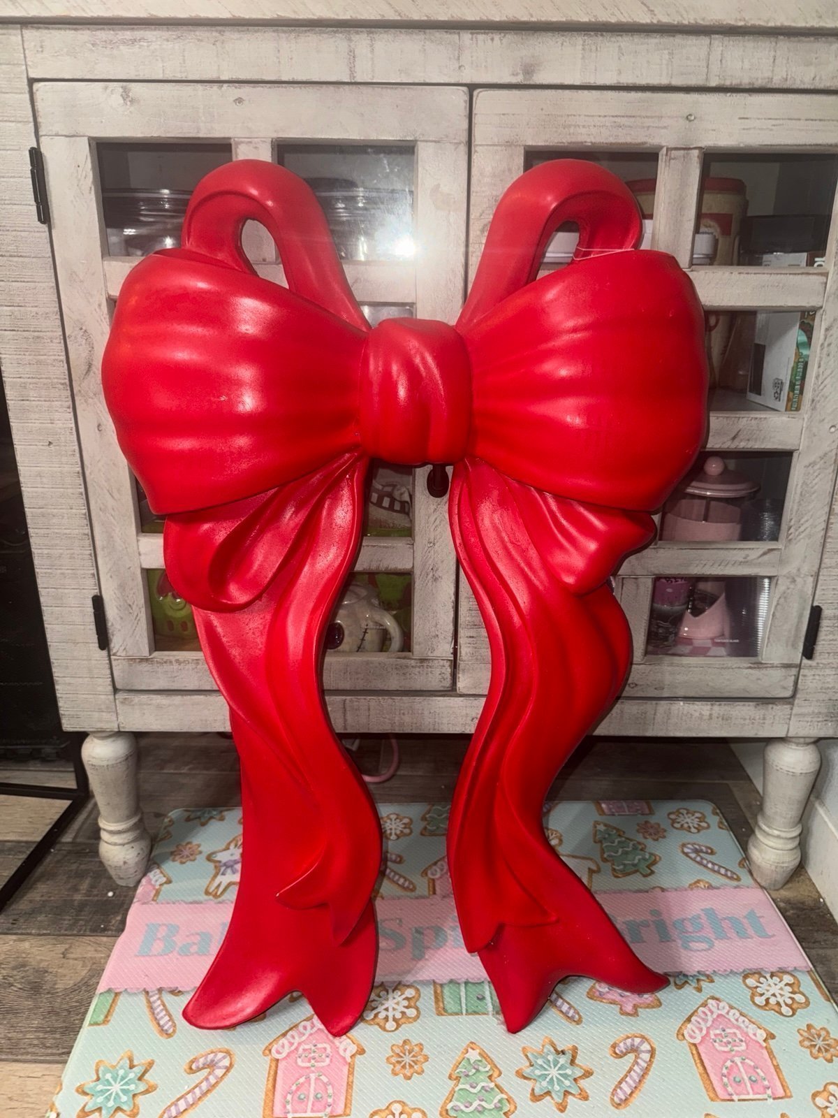 Cynthia Rowley Coquette Giant Red Bow